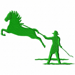 Horses Embroidery Design 6 Horses Embroidery Design 6